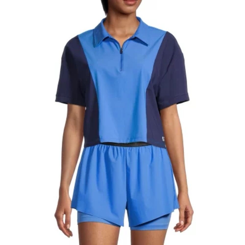 Sports Illustrated Womens Short Sleeve Polo Shirt